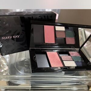 Mary Kay Eyeshadow Palette - Pink, Green, Black Collection